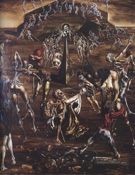  sur - La résurrection de la chair Salvador Dali